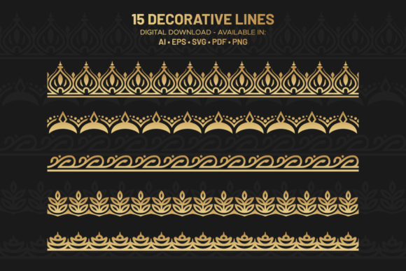 15 Decorative Line Art Frames: A Luxurious Addition to Your Design Projects