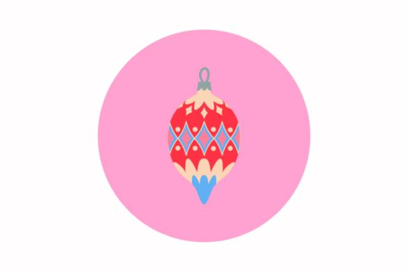 Christmas Decorative Lights Retro Snow: A Timeless Design for Festive Creations