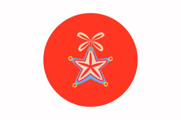 Christmas Decorative Lights Retro Star