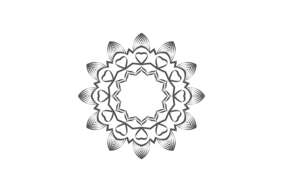 Cute Mandala Flower Decorative Ornament