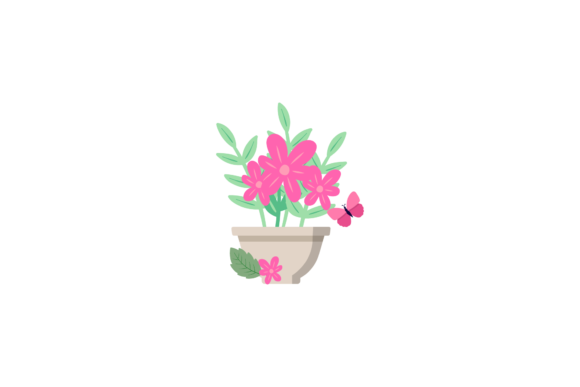 Decorative Flower Pot Design for Creative Projects