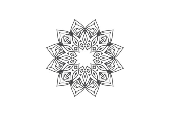Decorative Ornamental Pattern Mandala: A Versatile Design Element for Creative Projects