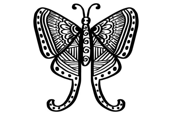Decorative Ornate Cute Butterfly