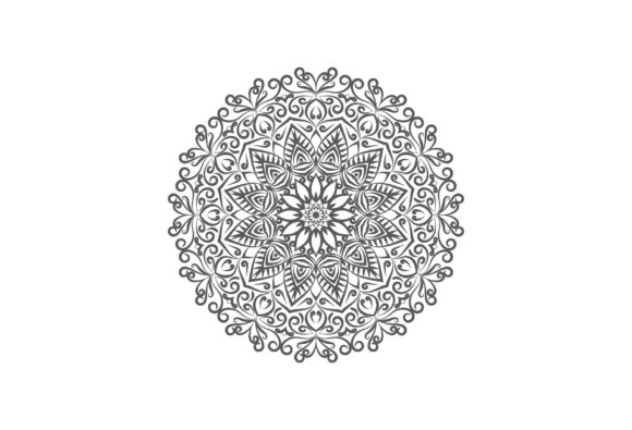 Elegant Mandala Decorative Background: A Versatile Design Element for Creative Projects