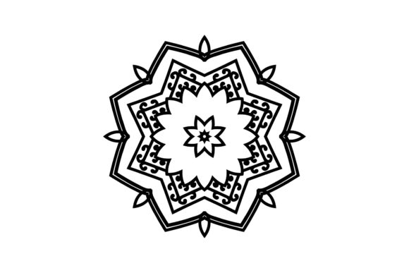 Mandala Decorative Motif Tatto Design