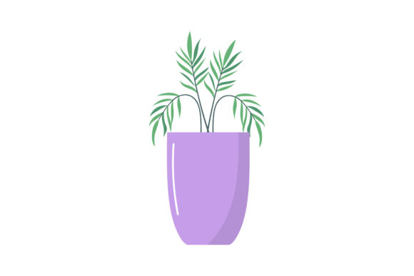 Nature Floral Pot Decorative: A Versatile Design Asset for Creative Projects