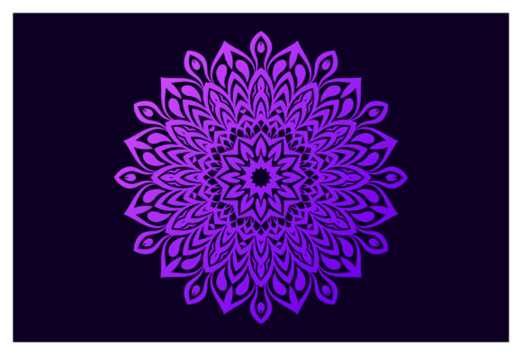 Premium Mandala Decorative Pattern Style: A Versatile Design Asset for Creative Projects