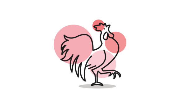 Rooster Animal Vector Decorative: A Professional Design for Creative Projects