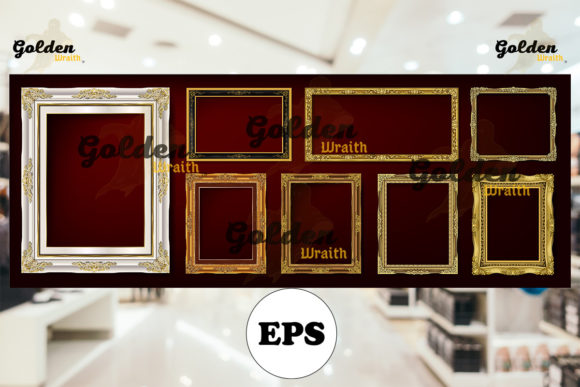 Set Decorative Vintage Frames Borders: A Versatile Tool for Creative Projects