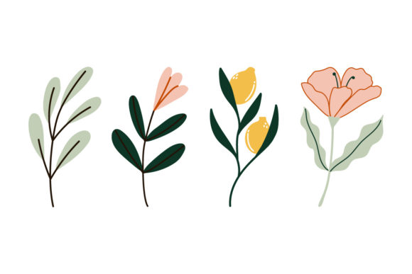 Spring Flower Decorative Floral Elements: Strategic Use for Creative and Professional Success