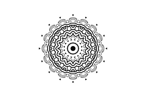 The Mandala Decorative Ornament Outline: A Versatile Design Element for Modern Creators