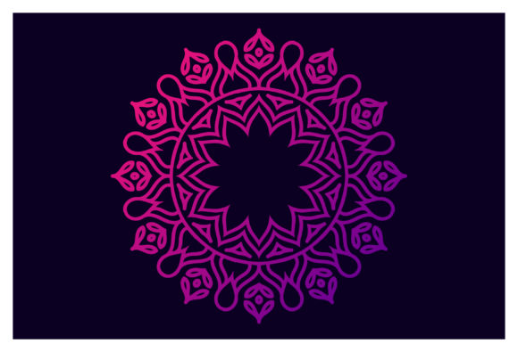 Vintage Floral Mandala Decorative Vector: A Versatile Design Element for Creative Projects