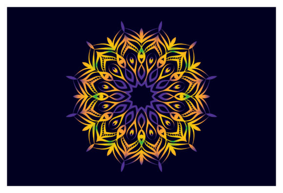 Vintage Flower Mandala Logo Decorative: A Timeless Design for Modern Creativity