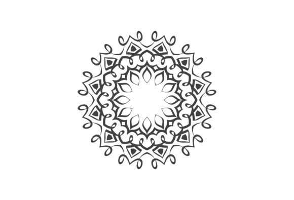 Vintage Mandala Decorative Elements Logo