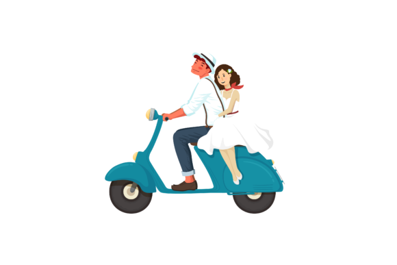 Wedding Couple Decorative Design